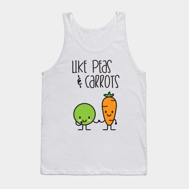Like peas and carrots Tank Top by CLAUX